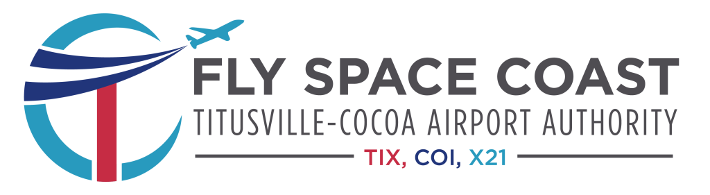 Fly Space Coast - Titusville-Cocoa Airport (TICO AA) Logo